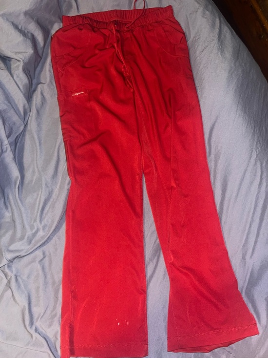 healing hands Pants - Red Drawstring Lounge Pants